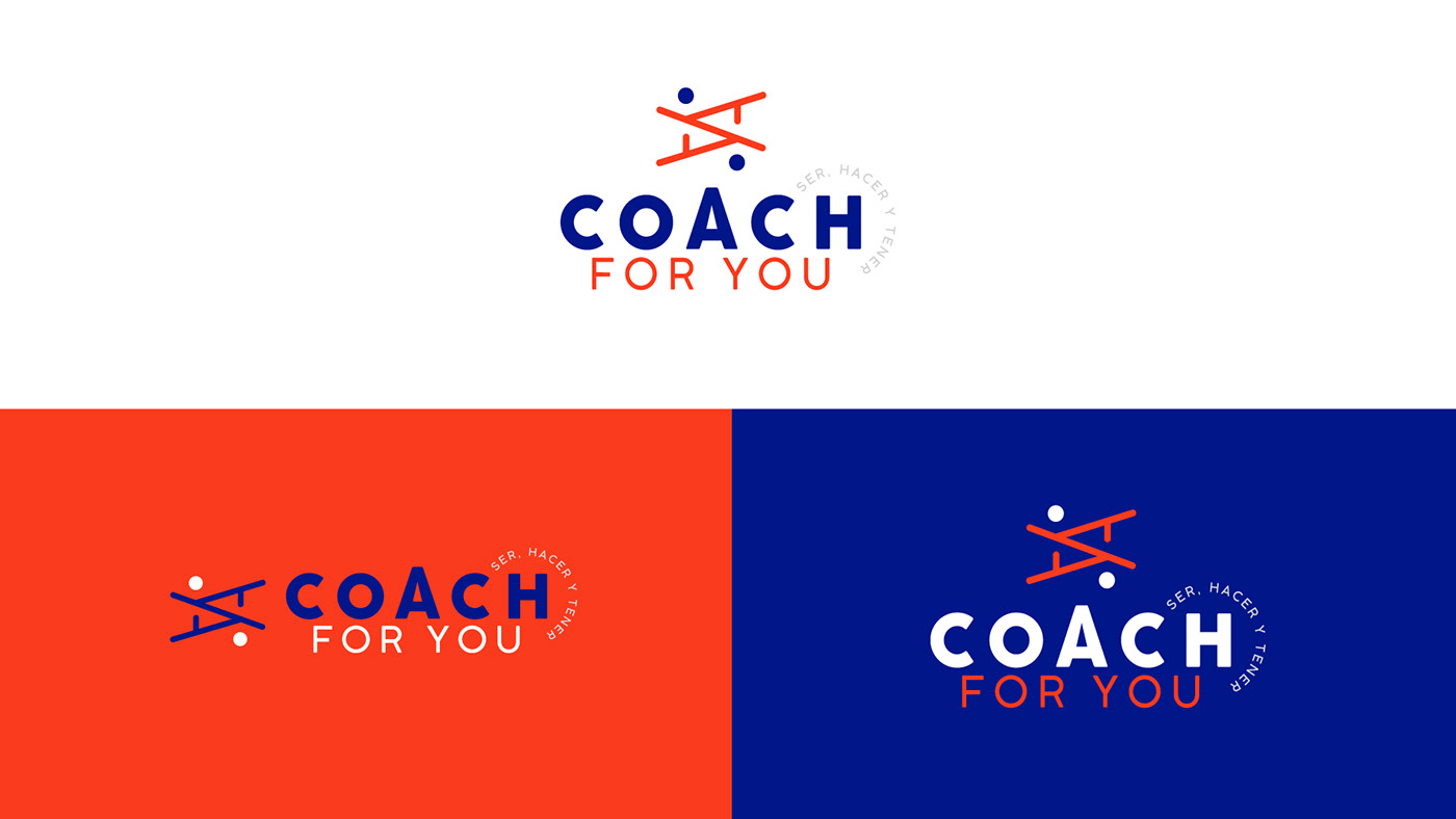 Coach for you | Creación de imagen corporativa, uso de marca, Branding
