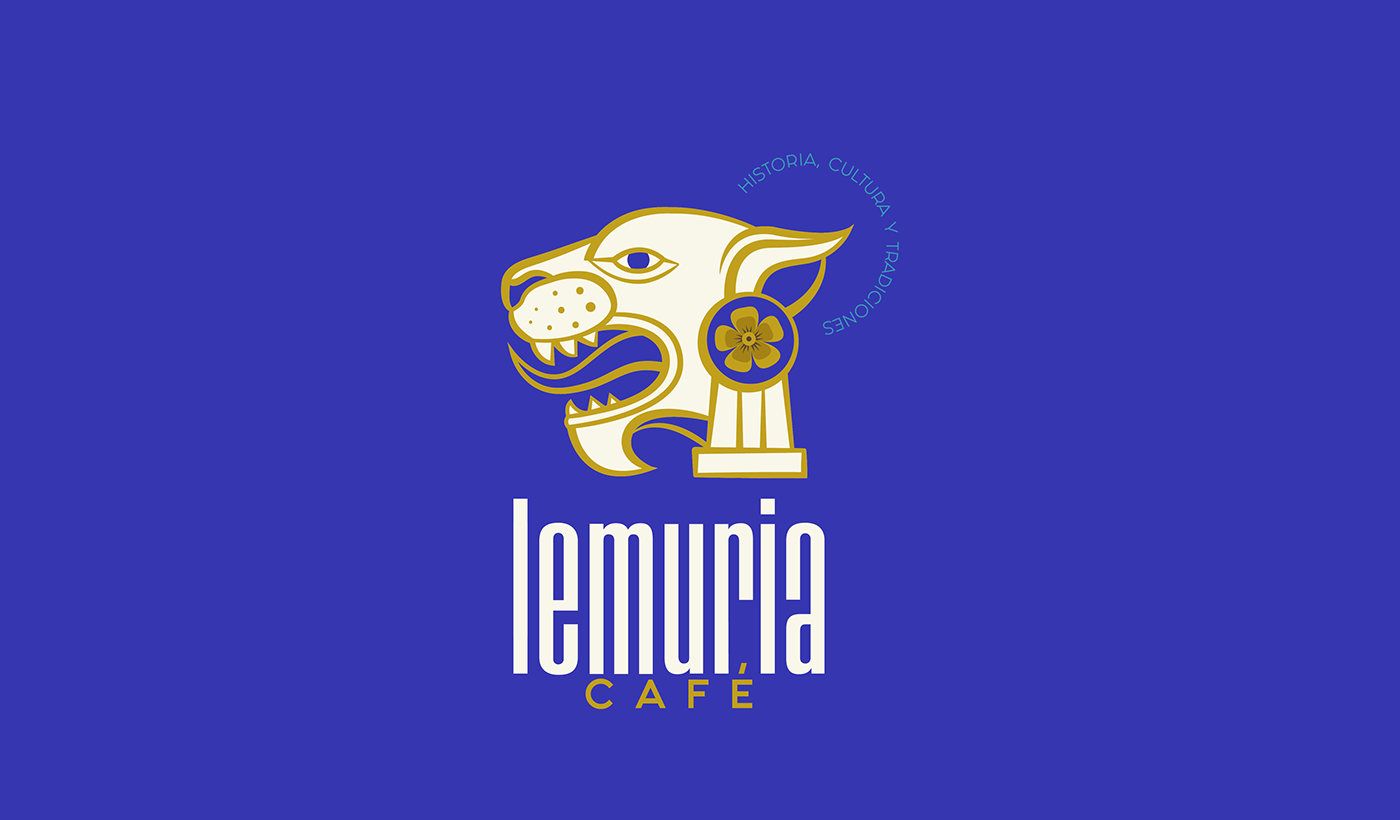 Lemuria café | Creación de marca, branding y creación de logo para marca de café