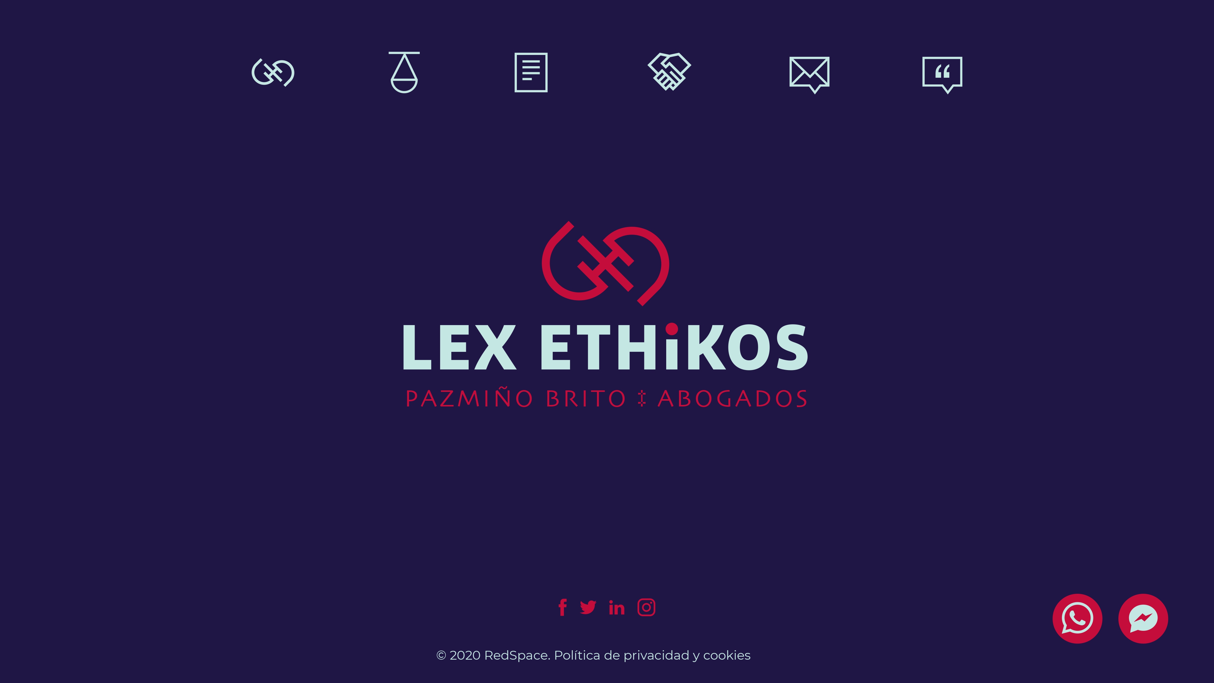 Lex Ethikos | Creación de sitio web y hosting
